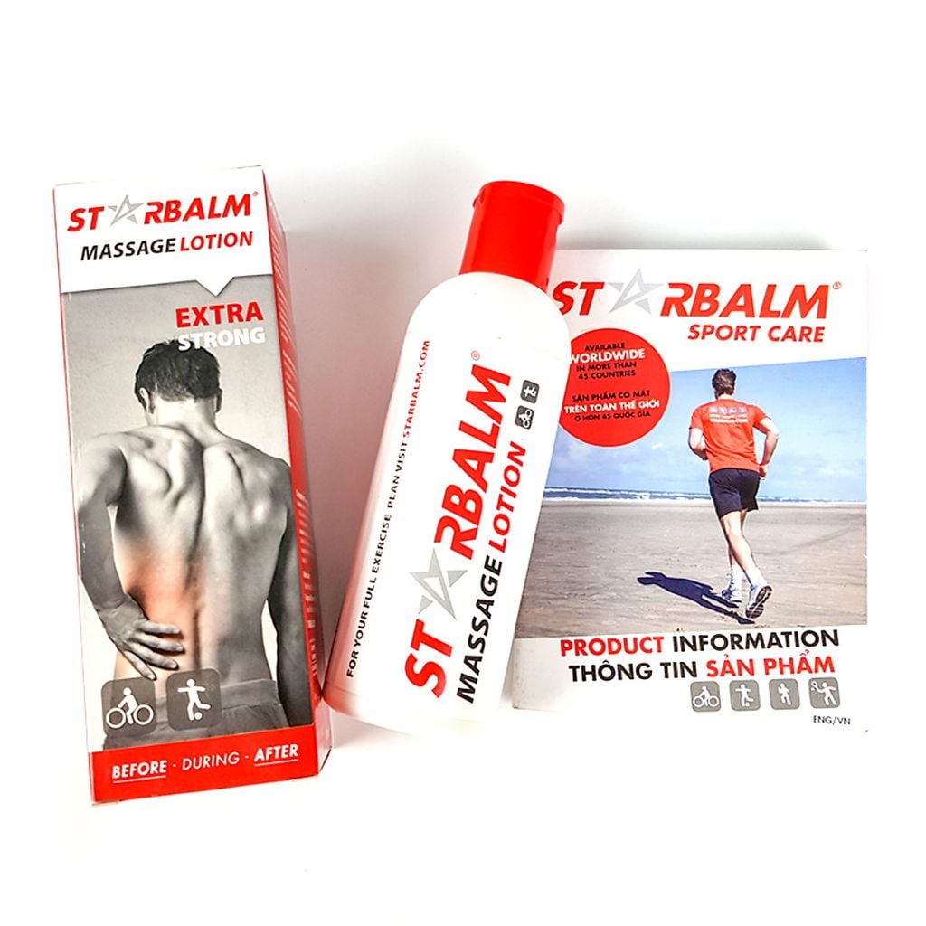 Kem xoa bóp Starbalm Massage Lotion 200ml