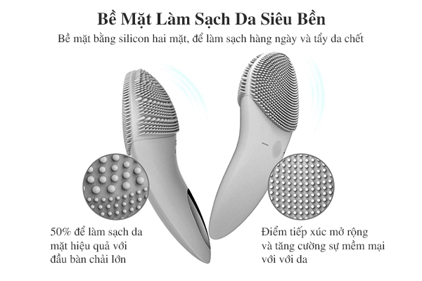 Máy rửa mặt kết hợp massage công nghệ sóng âm sonic Touch beauty TB-1788
