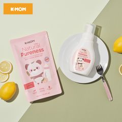 Nước rửa bình, rau quả chiết xuất từ trà xanh K-MOM Pureness 500 ml