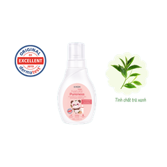 Nước rửa bình, rau quả chiết xuất từ trà xanh K-MOM Pureness 500 ml