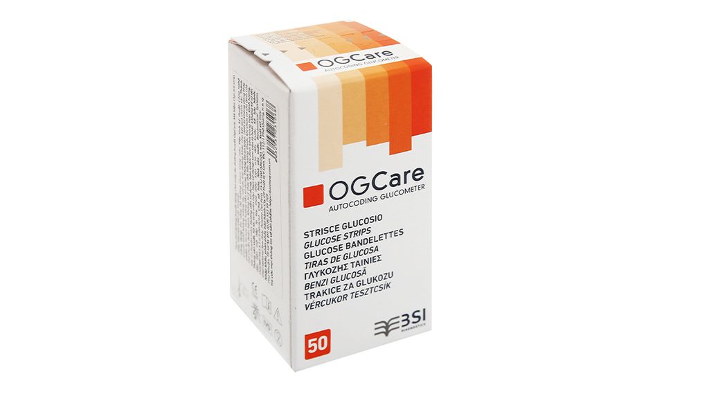 Que thử đường huyết OGCare ( hộp 50 que)