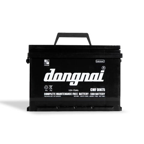  Ắc quy khô miễn bảo dưỡng Đồng Nai CMF DIN75 - 12V - 75Ah 