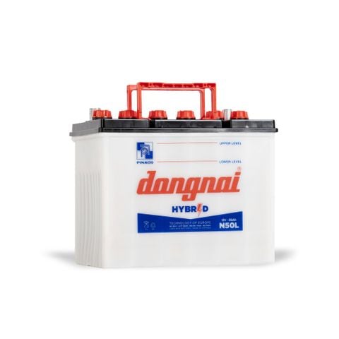  Ắc quy Hybrid Đồng Nai N50L - 12V - 50Ah 