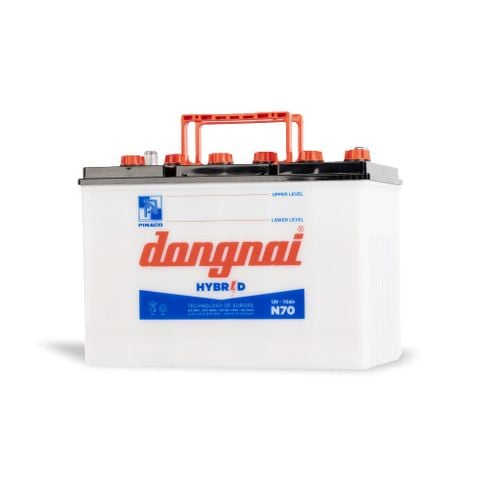  Ắc quy Hybrid Đồng Nai N70 - 12V - 70Ah 