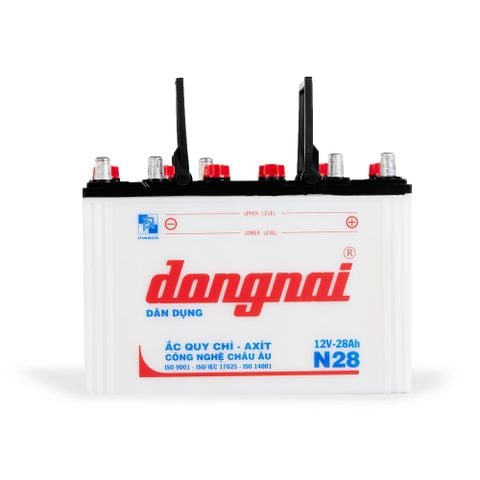  Ắc quy Dân dụng Đồng Nai N28 - 12V - 28Ah 