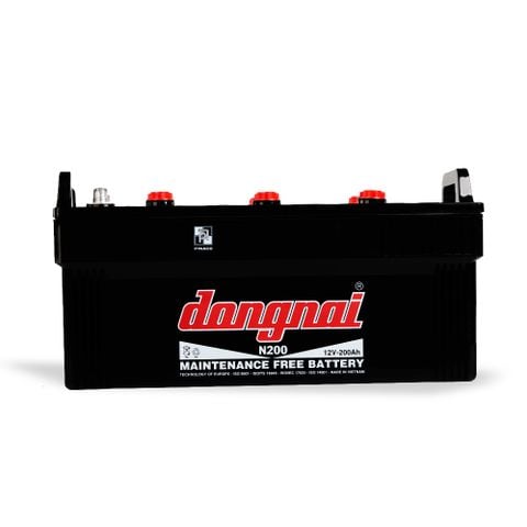  Ắc quy Tàu thuyền Đồng Nai N200 Đen - 12V - 200Ah 