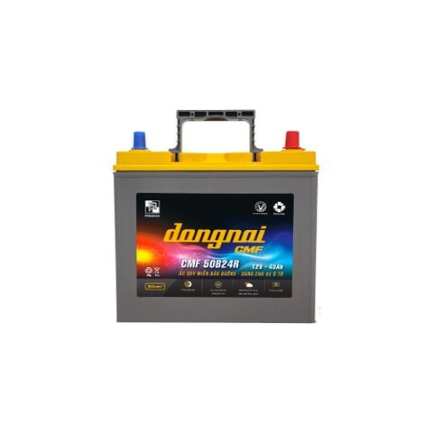  Ắc quy khô miễn bảo dưỡng Đồng Nai CMF 50B24R - 12V - 45Ah 