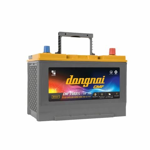  Ắc quy khô miễn bảo dưỡng Đồng Nai CMF 75D31L - 12V - 75Ah 