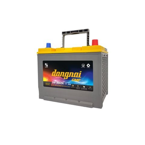  Ắc quy khô miễn bảo dưỡng Đồng Nai CMF 90D26L - 12V - 80Ah 