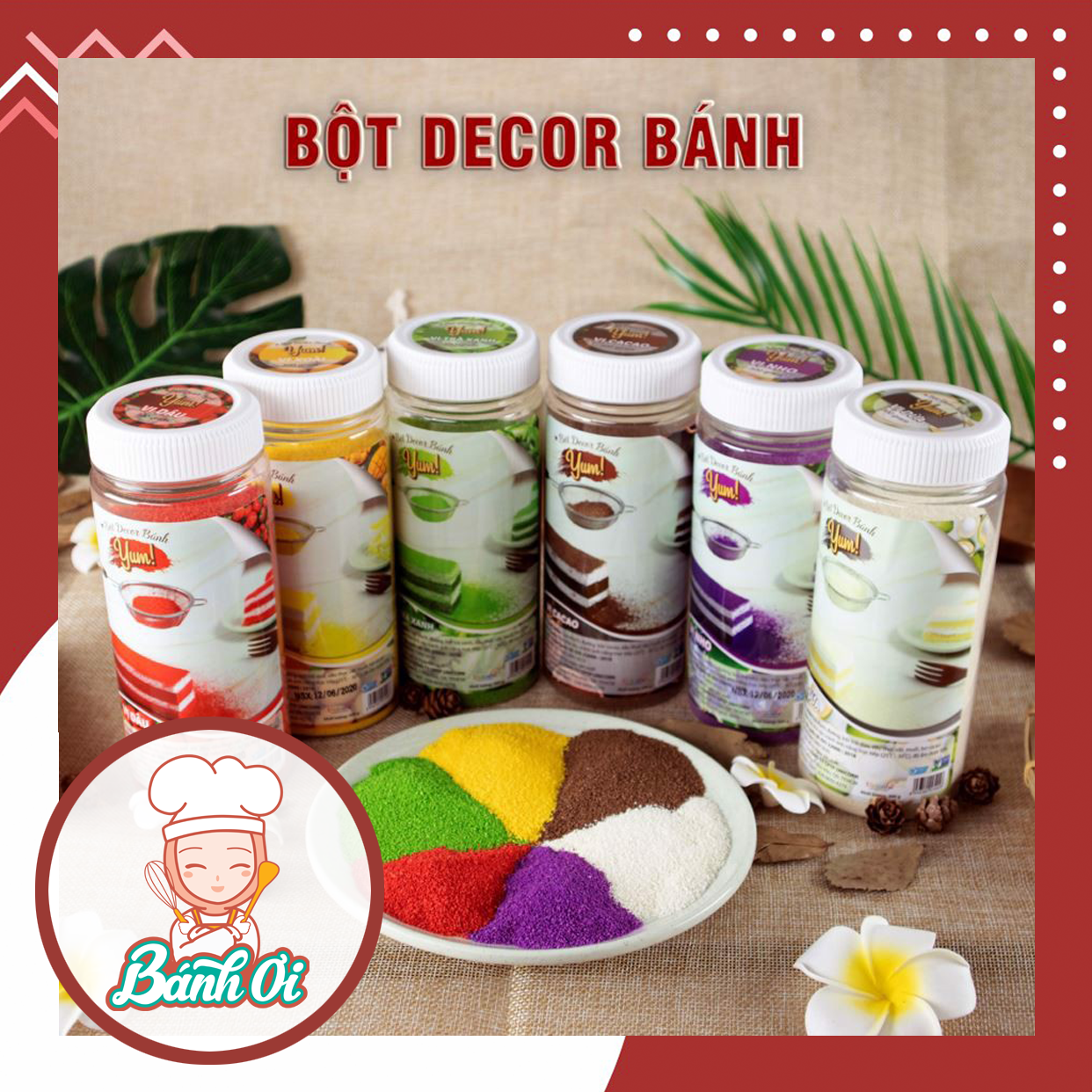 Bột decor bánh – Bánh Ơi - Nguyên liệu làm bánh, dụng cụ làm bánh ...