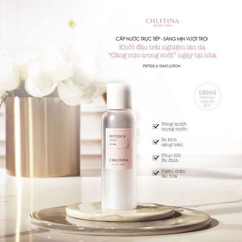 Peptide & yeast lotion