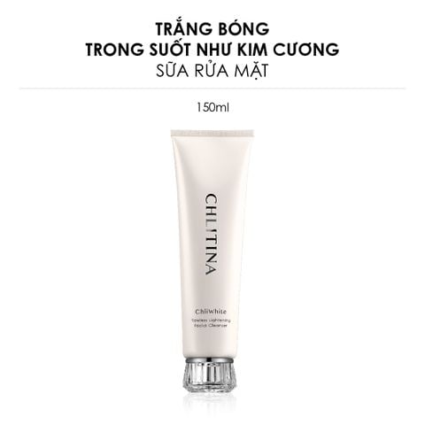 Sữa rửa mặt trắng bóng trong suốt như kim cương