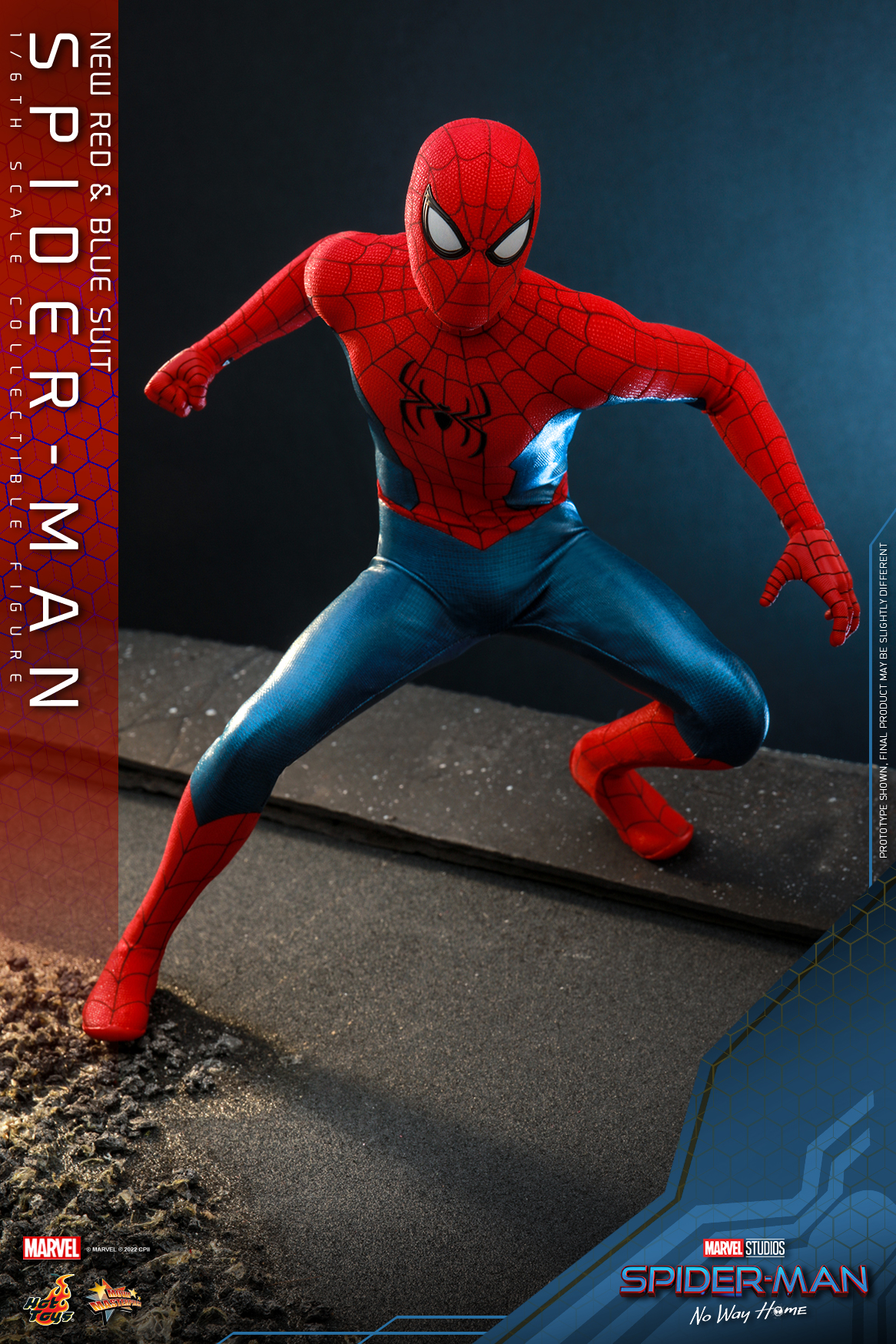 ĐẶT TRƯỚC] HOT TOYS #MMS679 NO WAY HOME SPIDER-MAN (NEW RED AND BLUE -  LUSSO TOYS Collectibles - Hot Toys Việt Nam