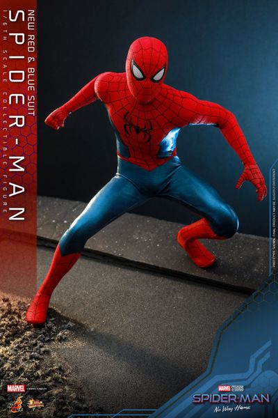[ĐẶT TRƯỚC] HOT TOYS #MMS679 NO WAY HOME SPIDER-MAN (NEW RED AND BLUE SUIT) (NORMAL VERSION)