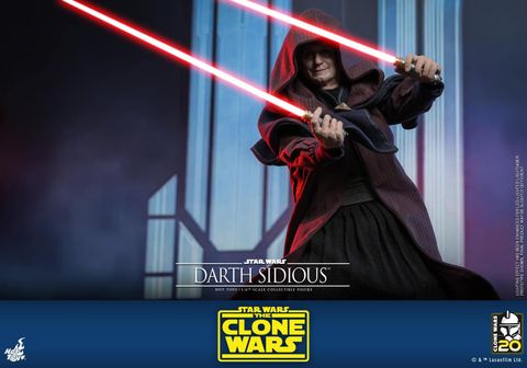 [ ĐÃ PHÁT HÀNH - ORDER ] Hot Toys TMS102 - Star Wars: The Clone Wars - 1/6th scale Darth Sidious