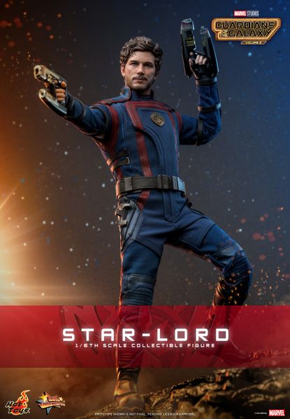 [ĐẶT TRƯỚC] HOT TOYS #MMS709 :  GUARDIANS OF THE GALAXY VOL. 3 :  STAR-LORD