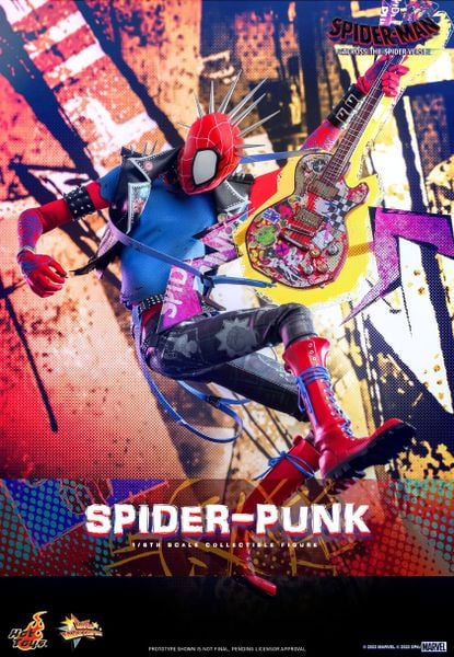 [ĐẶT TRƯỚC] HOT TOYS MMS726 SPIDER-MAN: ACROSS THE SPIDER-VERSE SPIDER-PUNK (REGULAR  VERSION)