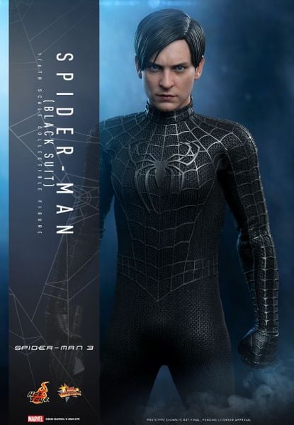 [ĐẶT TRƯỚC] HOT TOYS MMS727 - SPIDER-MAN 3 SPIDER-MAN (BLACK SUIT) - NORMAL (REGULAR VERSION)