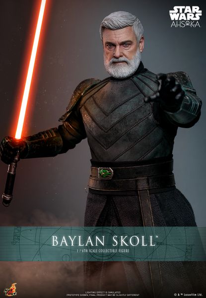 [ĐẶT TRƯỚC] HOT TOYS TMS125 : STAR WARS: AHSOKA™ - BAYLAN SKOLL™