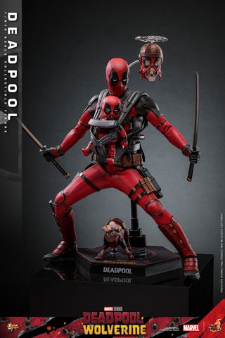 [ ĐÃ PHÁT HÀNH - ORDER ] HOT TOYS MMS746  : DEADPOOL & WOLVERINE - DEADPOOL (REGULAR EDITION)