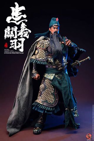 [ĐẶT TRƯỚC]  JIASHENG JSTOYS JS001 : 1/6 THREE KINDOMS SERIES : GUAN YU YUCHANG (STANDARD VERSION)