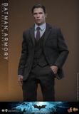 [ĐẶT TRƯỚC]  HOT TOYS MMS750 - THE DARK KNIGHT BATMAN ARMORY WITH BRUCE WAYNE (2.0)