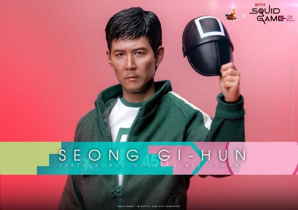 [ĐẶT TRƯỚC] HOT TOYS TMS153 Squid Game 2 - Seong Gi-hun Number 456 1/6th scale Collectible Figure