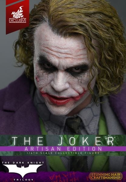 [ĐẶT TRƯỚC] HOT TOYS DX33AE - THE DARK KNIGHT TRILOGY THE JOKER 3.0 - ARTISAN VERSION