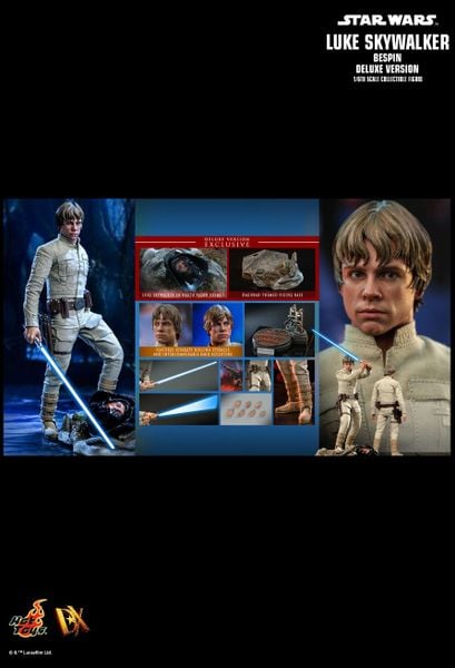 [ĐẶT TRƯỚC] HOT TOYS DX25 : STAR WARS: THE EMPIRE STRIKES BACK™ LUKE SKYWALKER™(BESPIN™) - DELUXE VERSION