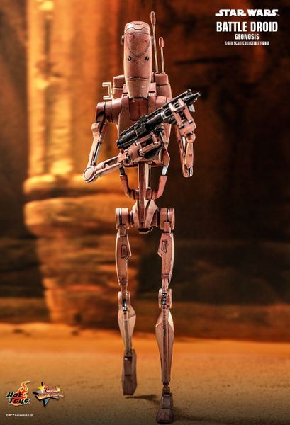 [ĐẶT TRƯỚC] HOT TOYS MMS649 : STAR WARS EPISODE II: ATTACK OF THE CLONES™ -  BATTLE DROID™ (GEONOSIS)