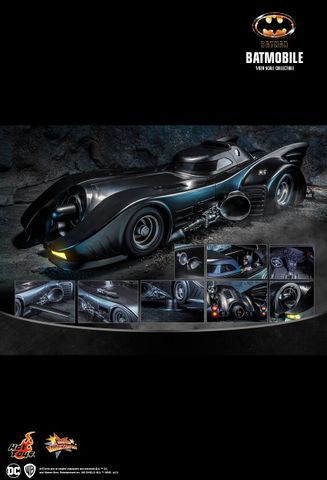 [ĐẶT TRƯỚC] HOT TOYS MMS694 - BATMAN (1989) BATMOBILE