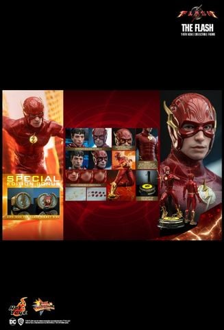[ĐẶT TRƯỚC] HOT TOYS MMS713B - THE FLASH : FLASH (SPECIAL BONUS VERSION)