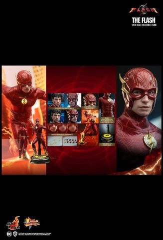 [ĐẶT TRƯỚC] HOT TOYS MMS713 - THE FLASH : FLASH (REGULAR VERSION)