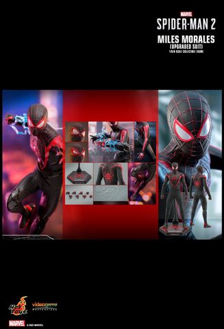 [ ĐÃ PHÁT HÀNH - ORDER ]  HOT TOYS EXCLUSIVE - HOT TOYS VGM55 - MARVEL'S SPIDER-MAN 2 :  MILES MORALES (UPGRADED SUIT)