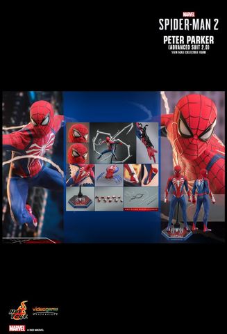 [ ĐÃ PHÁT HÀNH - ORDER ] HOT TOYS EXCLUSIVE - HOT TOYS VGM54 - MARVEL'S SPIDER-MAN 2 PETER PARKER (ADVANCED SUIT 2.0)