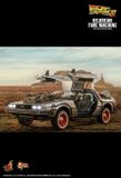 [ĐẶT TRƯỚC] HOT TOYS MMS738 : BACK TO THE FUTURE III DELOREAN TIME MACHINE 1/6TH SCALE COLLECTIBLE VEHICLE