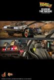 [ĐẶT TRƯỚC] HOT TOYS MMS738 : BACK TO THE FUTURE III DELOREAN TIME MACHINE 1/6TH SCALE COLLECTIBLE VEHICLE