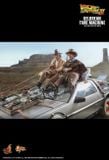 [ĐẶT TRƯỚC] HOT TOYS MMS738 : BACK TO THE FUTURE III DELOREAN TIME MACHINE 1/6TH SCALE COLLECTIBLE VEHICLE