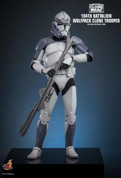 [ĐẶT TRƯỚC] HOT TOYS TMS142 Star Wars: The Clone Wars™ 104th Battalion Wolfpack Clone Trooper™ (Normal Ver.)- 1/6th scale Collectible Figure