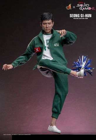 [ĐẶT TRƯỚC] HOT TOYS TMS153 Squid Game 2 - Seong Gi-hun Number 456 1/6th scale Collectible Figure