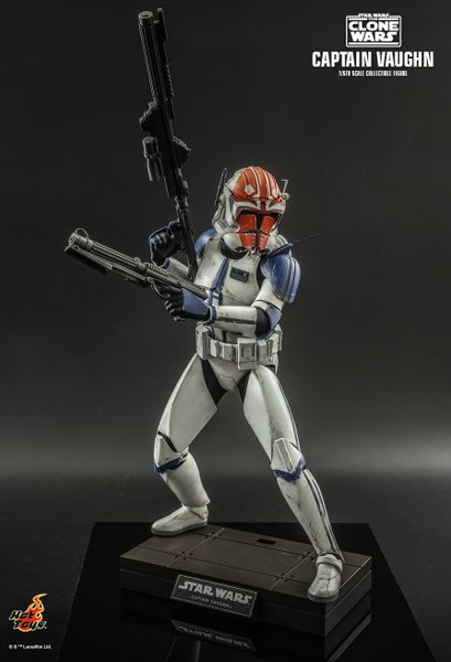 [ĐẶT TRƯỚC] HOT TOYS TMS065 - STAR WARS: THE CLONE WARS CAPTAIN VAUGHN 1/6TH SCALE COLLECTIBLE FIGURE