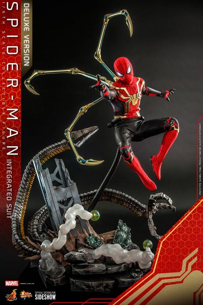 Mô hình Hot Toys Iron Spider IW 16  Shopee Việt Nam