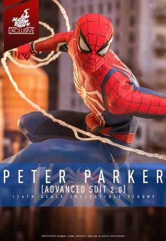 [ ĐÃ PHÁT HÀNH - ORDER ] HOT TOYS EXCLUSIVE - HOT TOYS VGM54 - MARVEL'S SPIDER-MAN 2 PETER PARKER (ADVANCED SUIT 2.0)