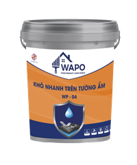 CHỐNG THẤM KHÔ NHANH TRÊN TƯỜNG ẨM WP - 04