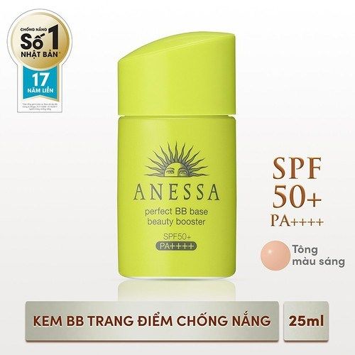 KEM TRANG ĐIỂM CHỐNG NẮNG BB TÔNG MÀU SÁNG ANESSA 25ML