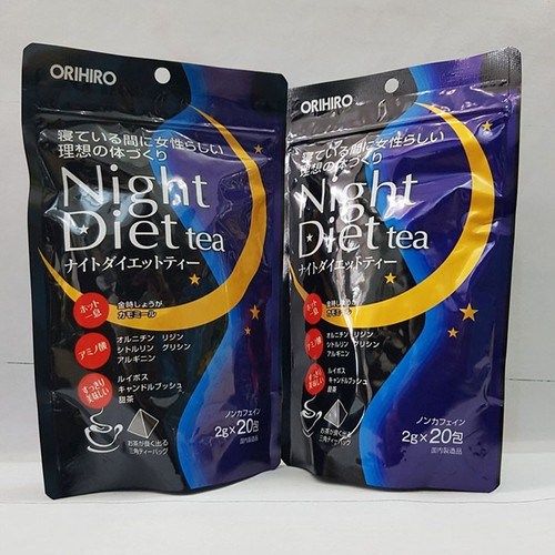 TRÀ GIẢM CÂN BAN ĐÊM ORIHIRO NIGHT DIET TEA (20 GÓI)