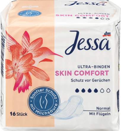Băng vệ sinh Jessa màu hồng- Đức - 16 miếng