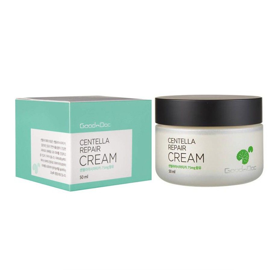 Kem dưỡng ẩm phục hồi rau má Goodndoc Centella Repair Cream – faceit.vn -  Cửa Hàng Mỹ Phẩm / Dược mỹ phẩm Chính Hãng