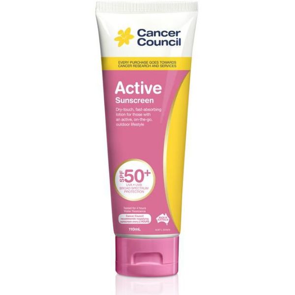 Active Pink 110ml - Kem chống nắng cho người chơi thể thao và da dầu