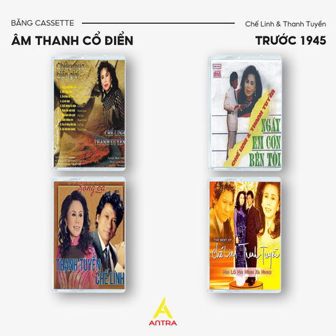 Bộ Sưu Tập Băng Cassette Tuyển Tập Chế Linh - Thanh Tuyền Nhạc Vàng Xưa Song Ca Bất Hủ 